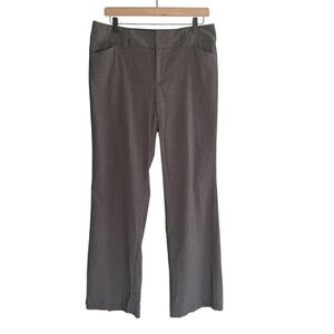 Gap Curvy Fit Flared Leg Trouser Pants Size 12 Stretch Office Business Casual